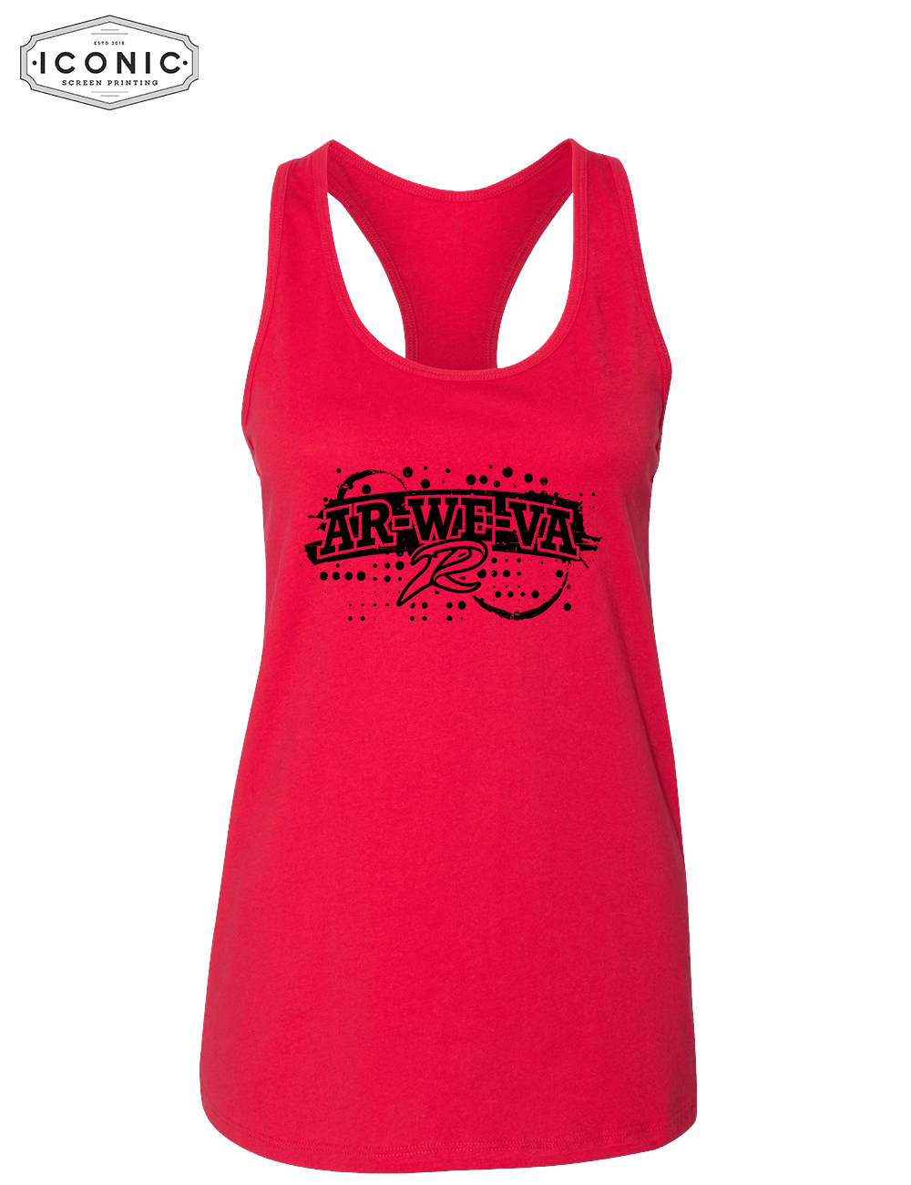 Ar-We-Va Rockets - Women's Jersey Racerback Tank