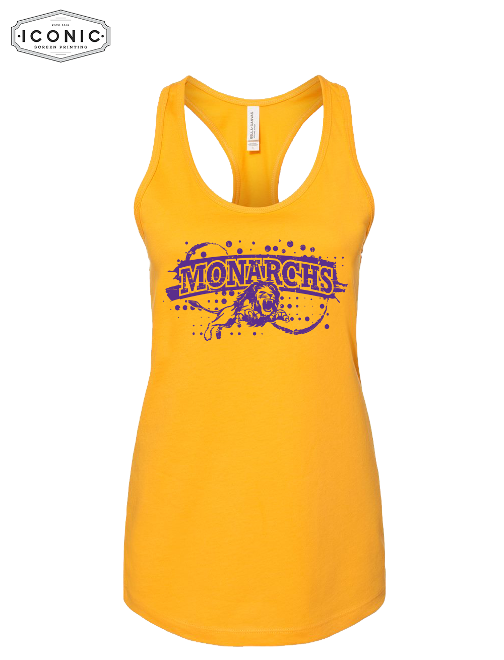 Monarchs - Women's Jersey Racerback Tank