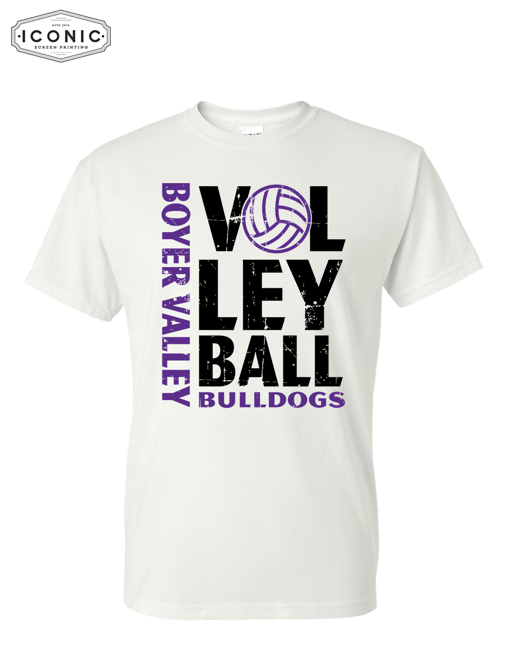 Boyer Valley Volleyball - DryBlend T-shirt