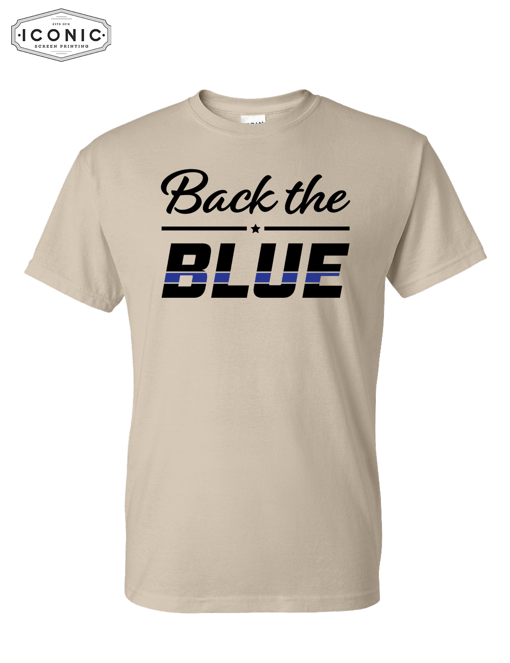 Back The Blue - DryBlend T-shirt
