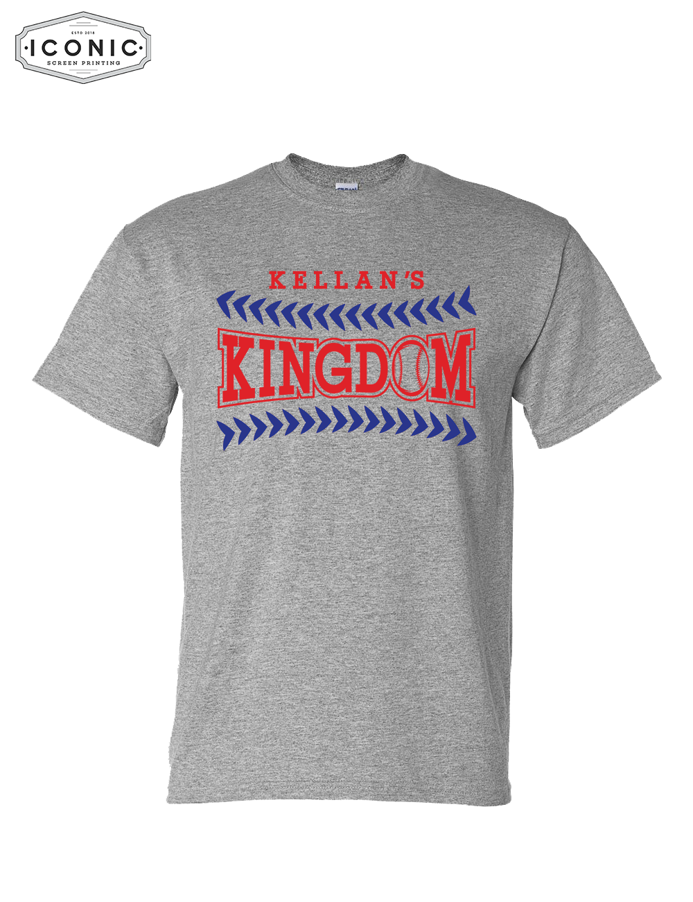 Baseball Kellan's Kingdom- DryBlend T-shirt