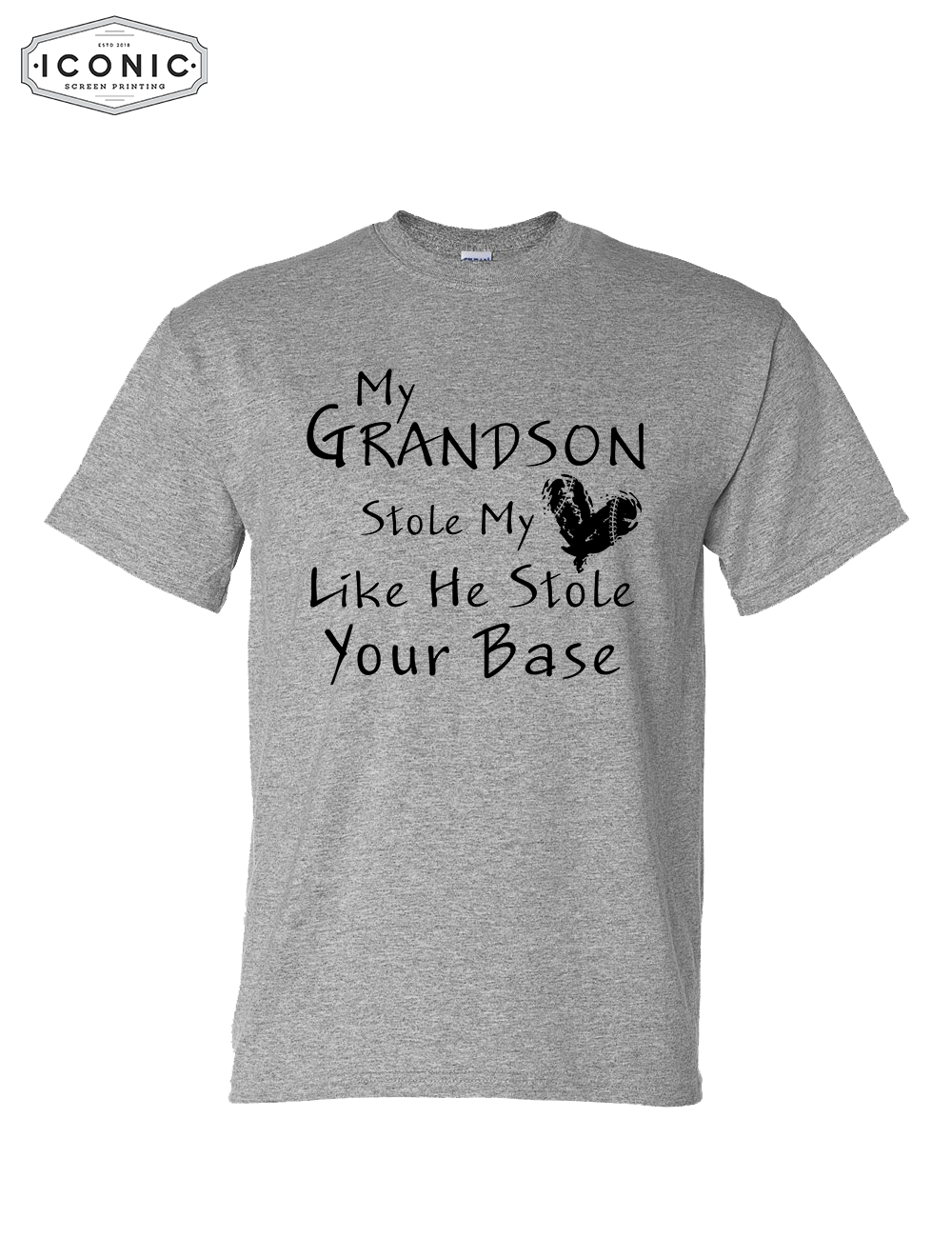 My Grandson Stole My Heart - DryBlend T-shirt