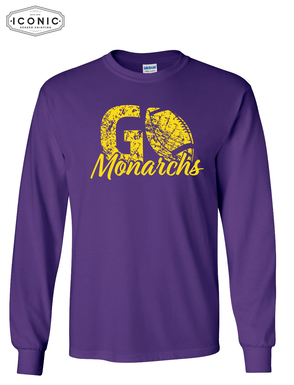 Monarchs Football - Ultra Cotton Long Sleeve