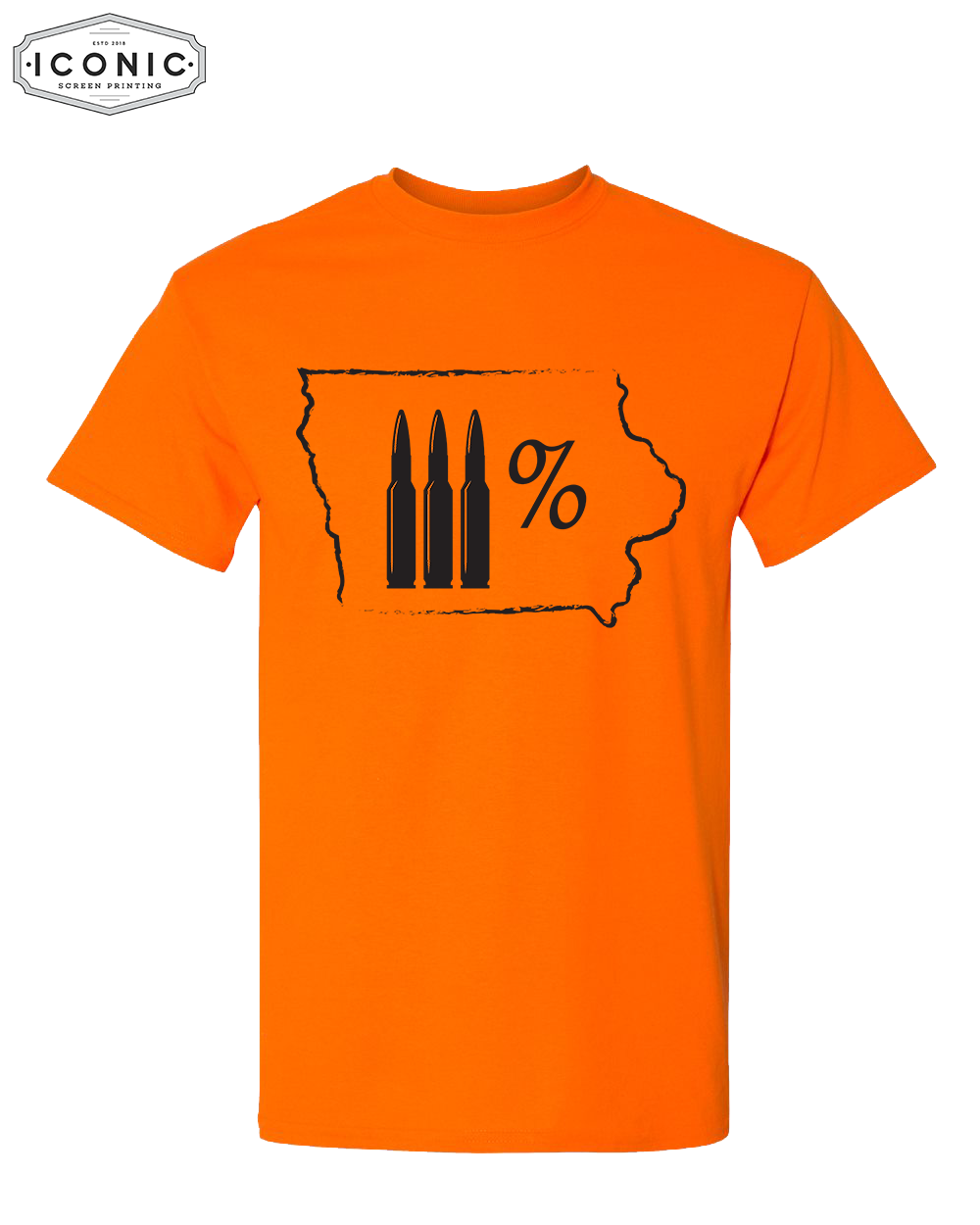 3% Iowa - Unisex Jersey Tee
