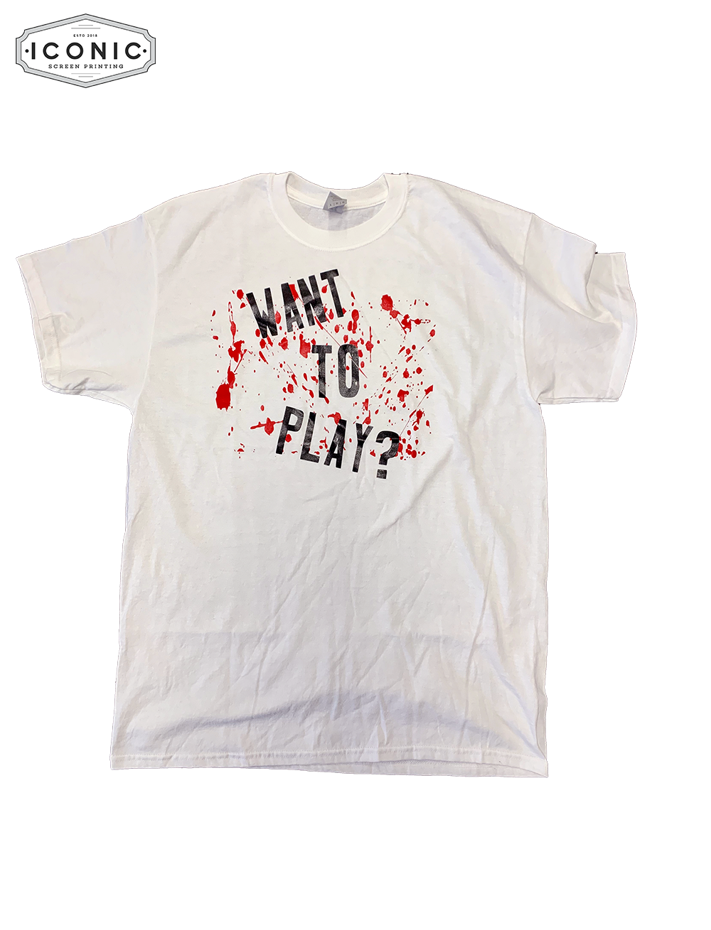 Want To Play? - DryBlend T-shirt - Clearance