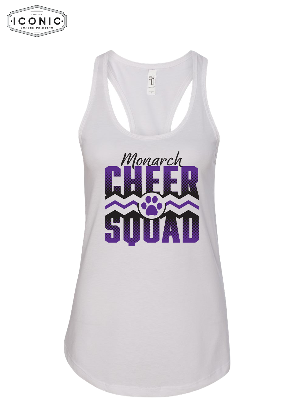 CHEER SQUAD - Women's Ideal Racerback Tank