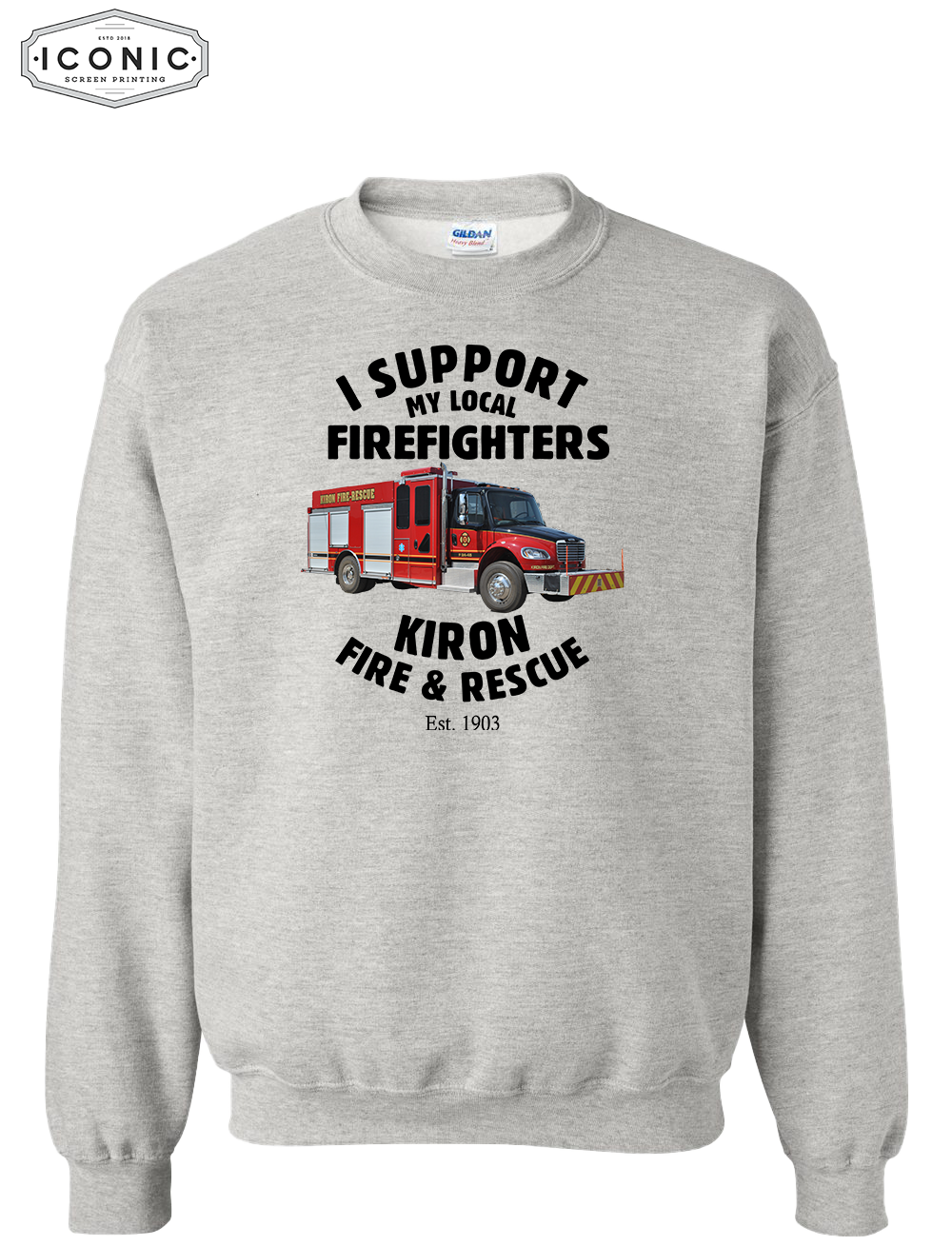 Kiron Fire Department Heavy Blend™ Sweatshirt
