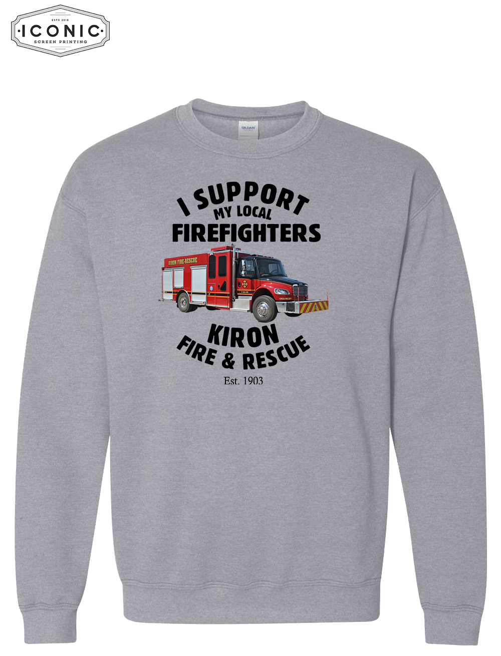 Kiron Fire Department Heavy Blend™ Sweatshirt