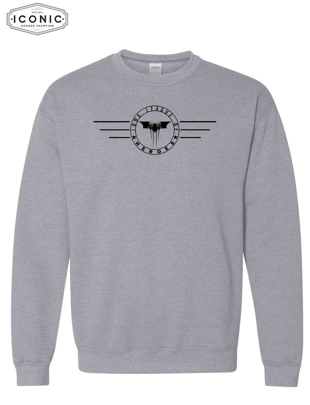 League of Heores Heavy Blend Crewneck Sweatshirt