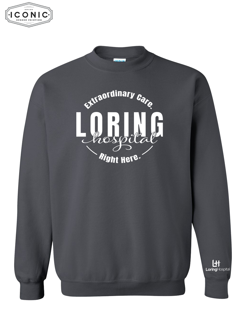 Loring Hospital Fundraiser Sweat Shirt