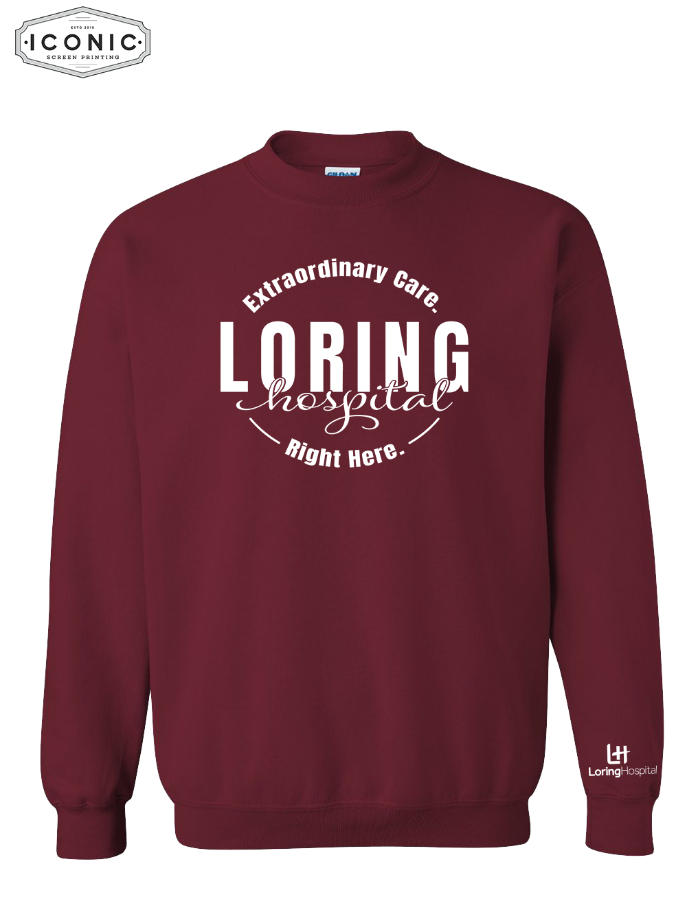 Loring Hospital Fundraiser Sweat Shirt