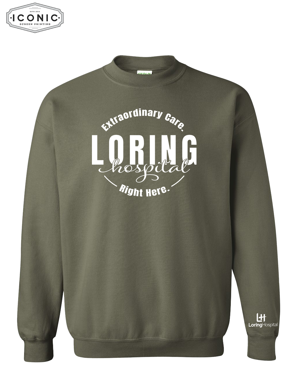 Loring Hospital Fundraiser Sweat Shirt
