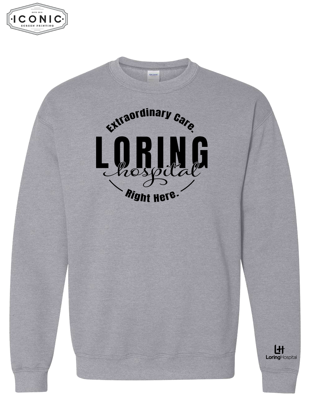 Loring Hospital Fundraiser Sweat Shirt