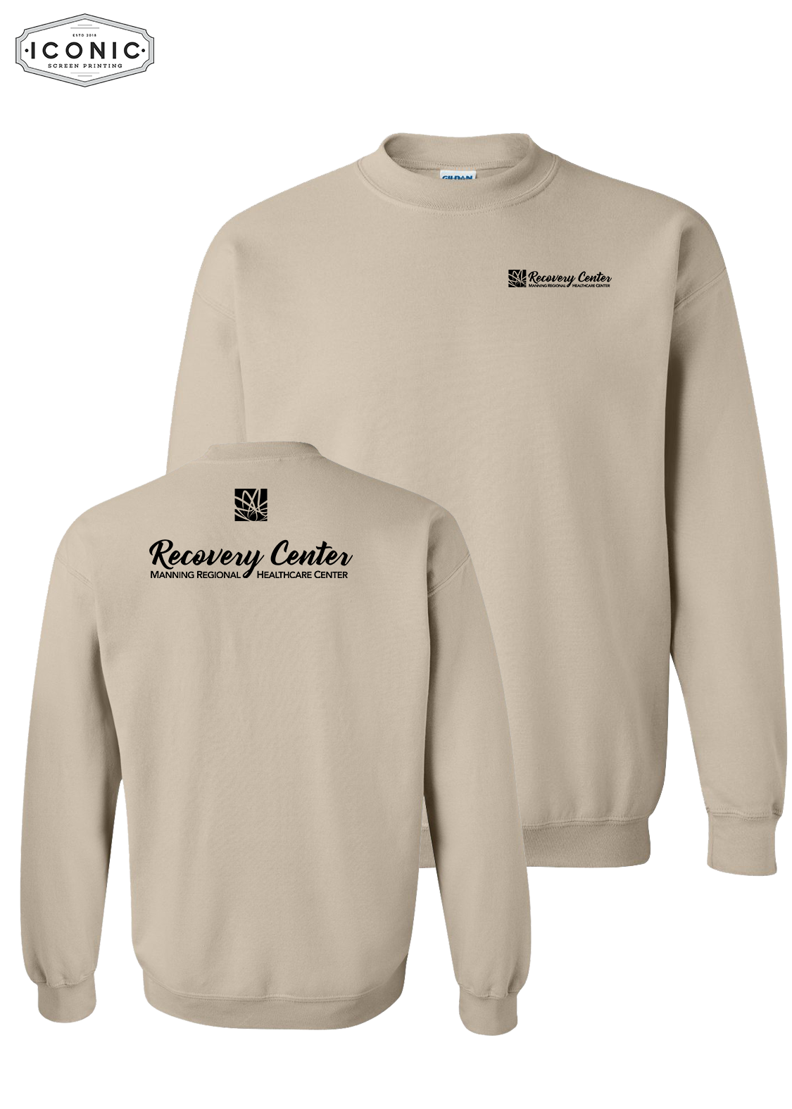 Manning Regional Healthcare - Heavy Blend Sweatshirt - print