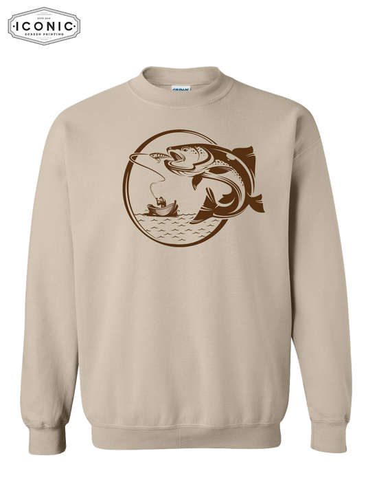 Crazy Fishing - Heavy Blend Sweatshirt