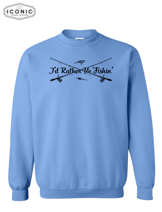 I'd Rather Be Fishin' - Heavy Blend Sweatshirt