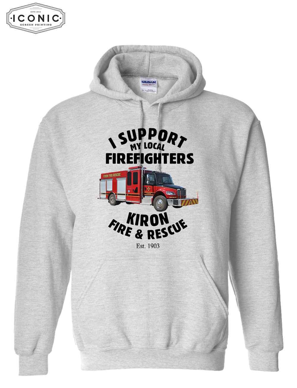 Kiron Fire Department Heavy Blend™ Hooded Sweatshirt