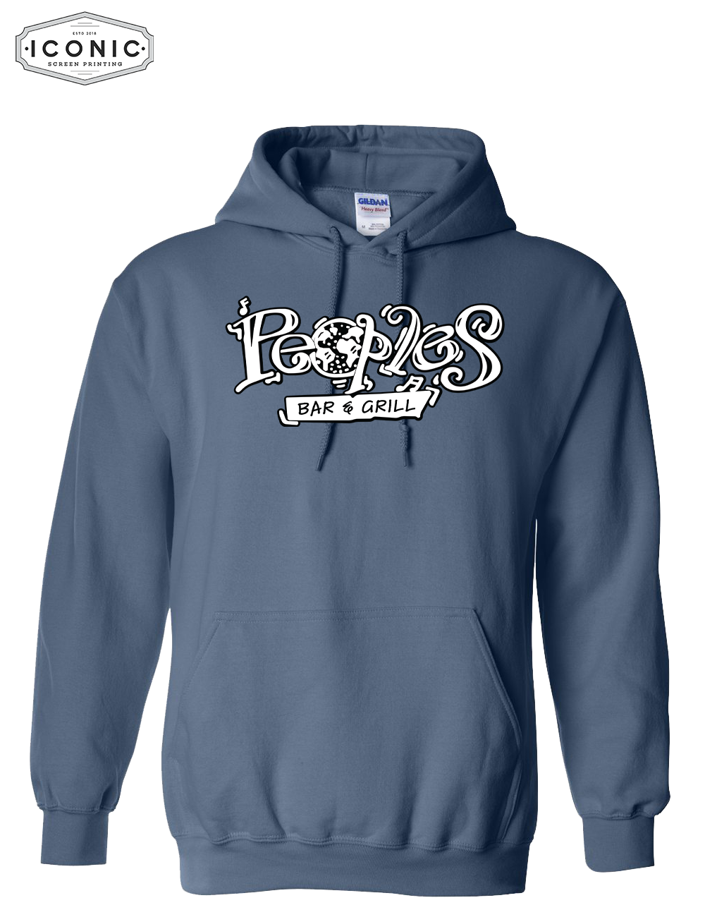 People's Bar & Grill Heavy Blend Hooded Sweatshirt