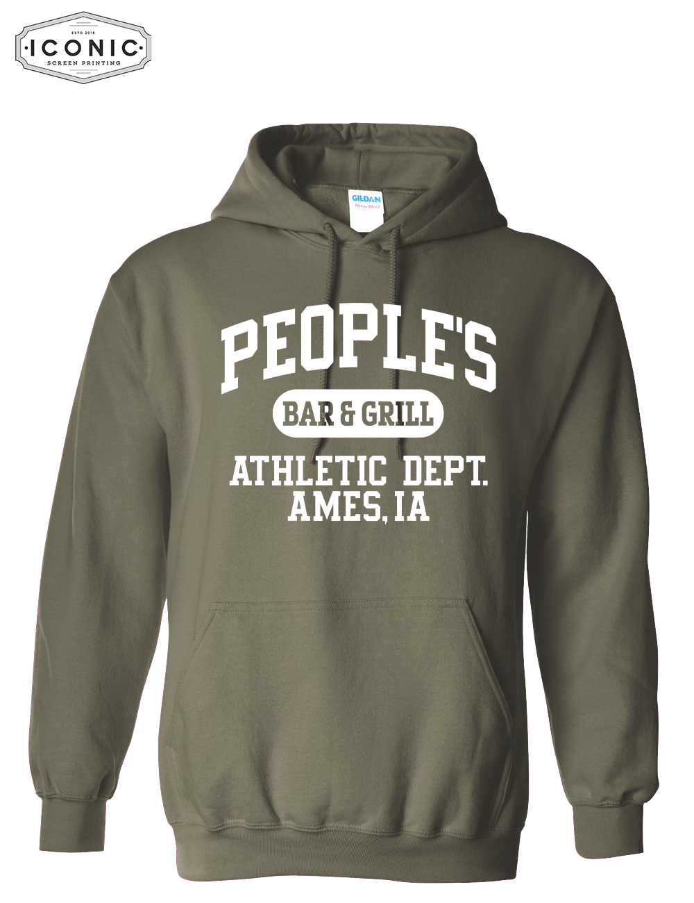 People's Athletic Dept. Heavy Blend Hooded Sweatshirt