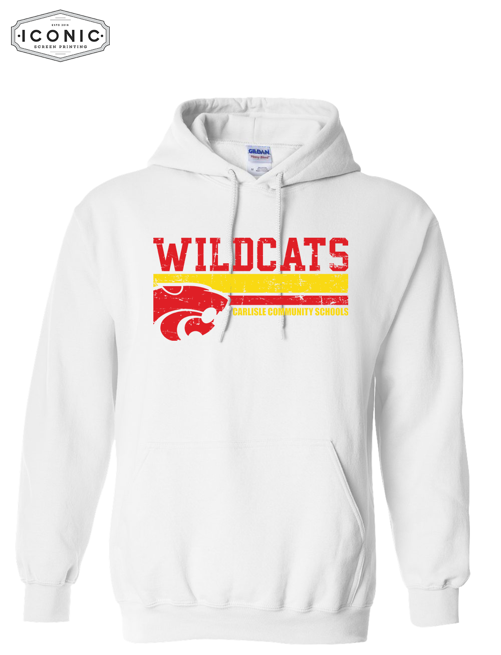 Carlisle Community Schools - Heavy Blend Hooded Sweatshirt