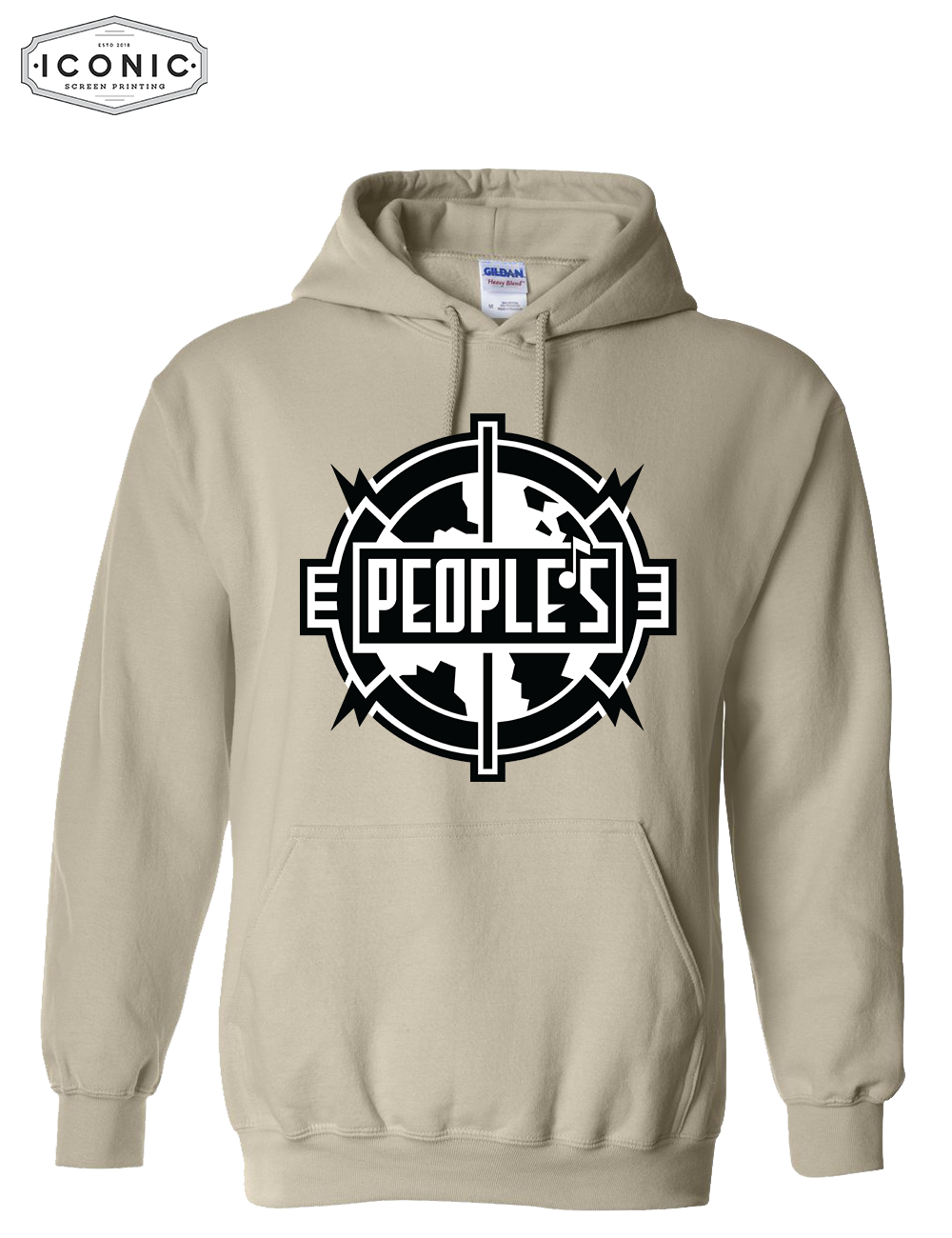 People's Productions Heavy Blend Hooded Sweatshirt