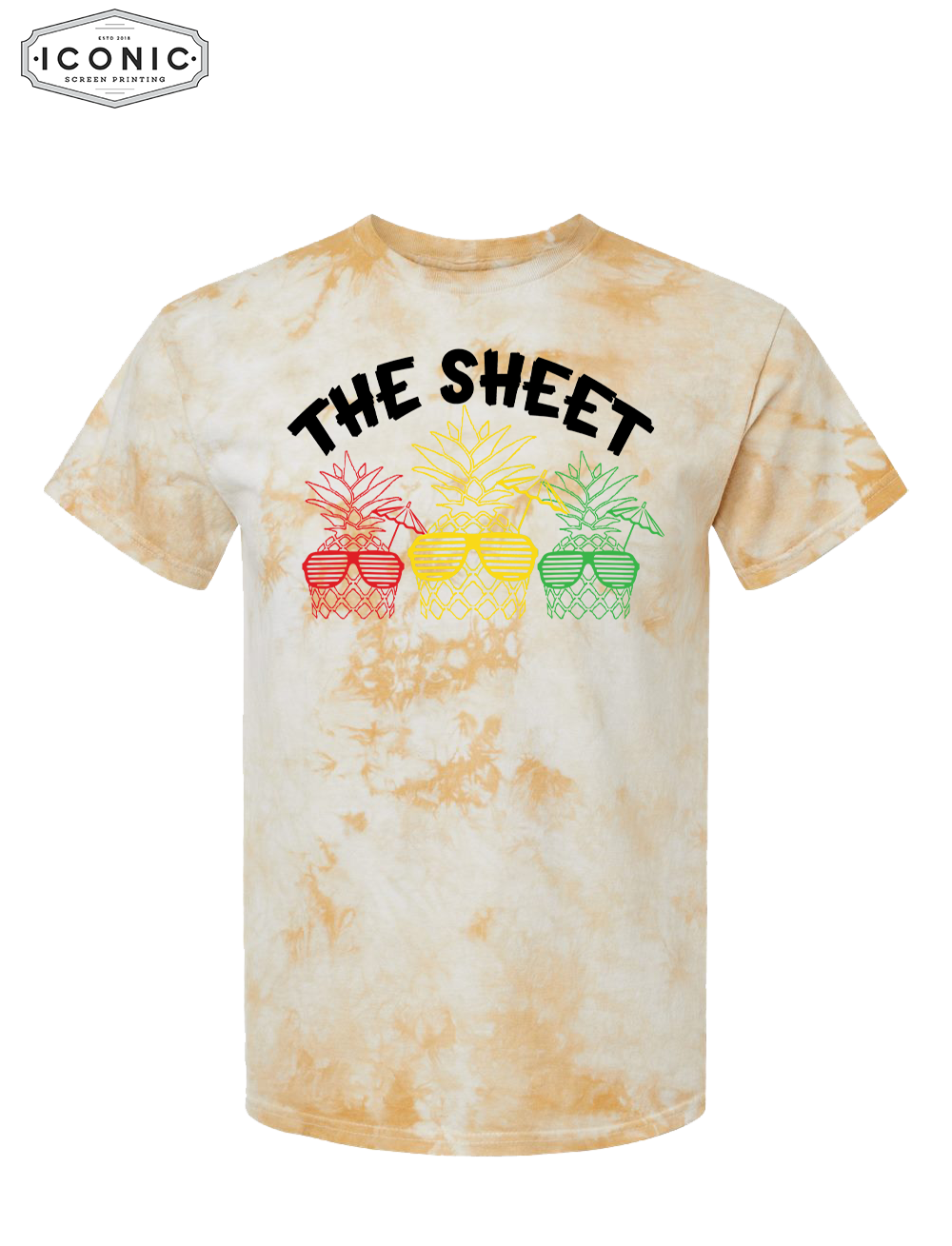 The Sheet Crystal Tie-Dyed T-Shirt