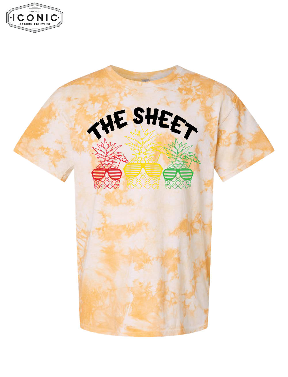 The Sheet Crystal Tie-Dyed T-Shirt