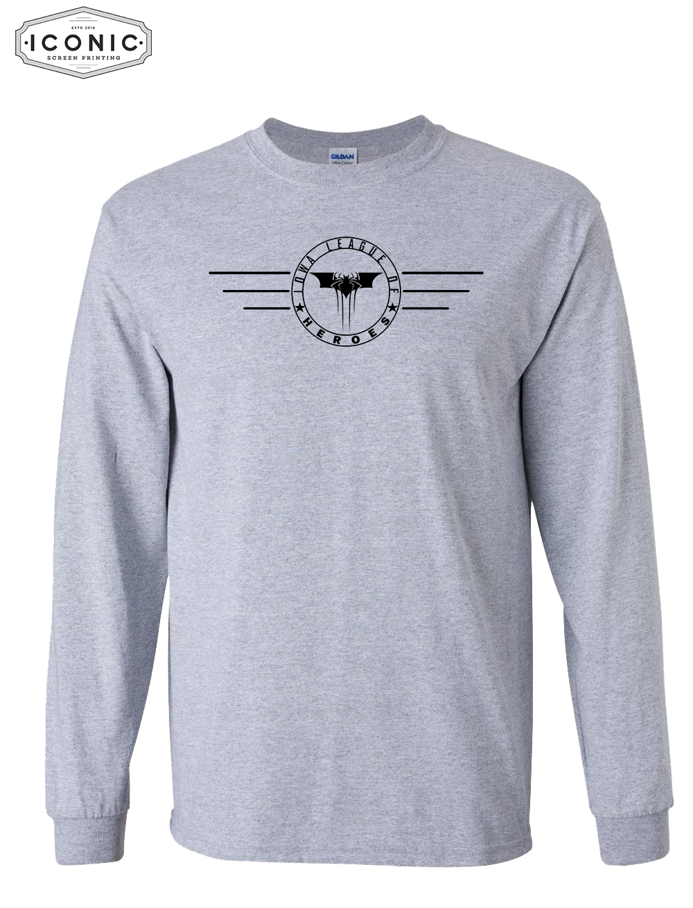 League of Heroes Horizontal Ultra Cotton Long Sleeve