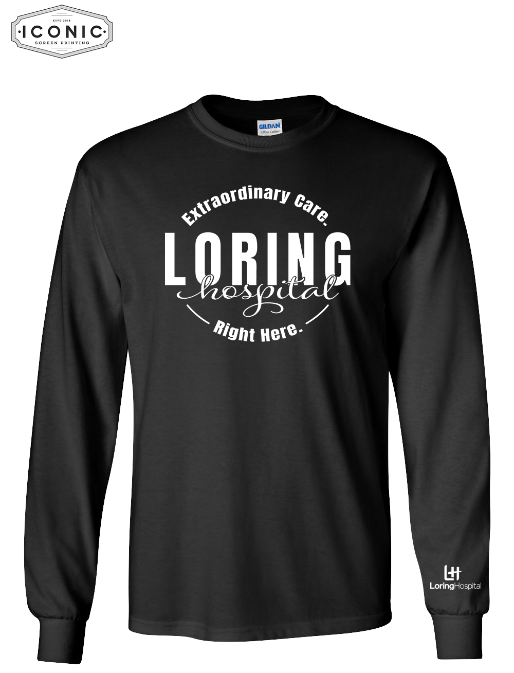 Loring Hospital Fundraiser Long Sleeve Tshirt