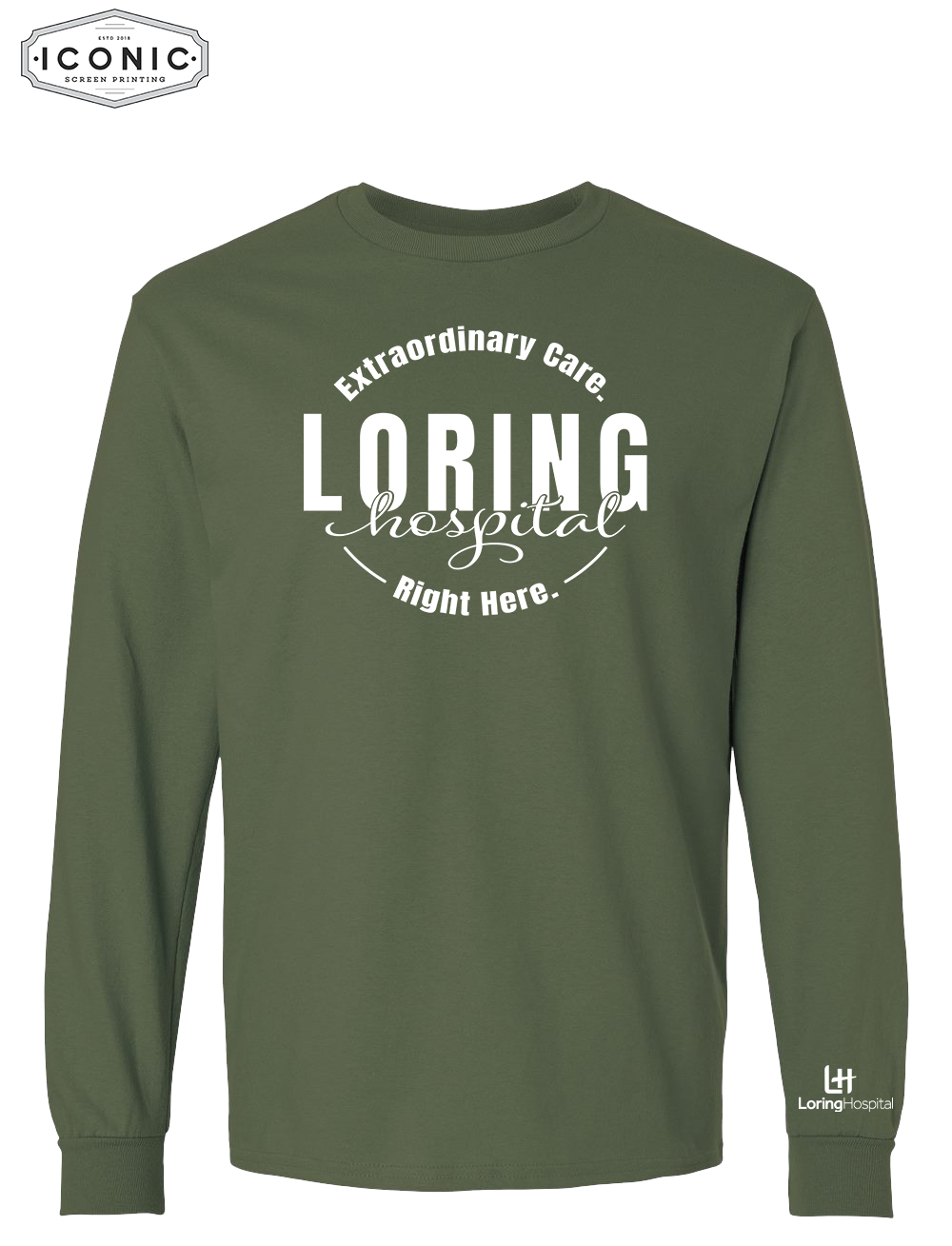 Loring Hospital Fundraiser Long Sleeve Tshirt