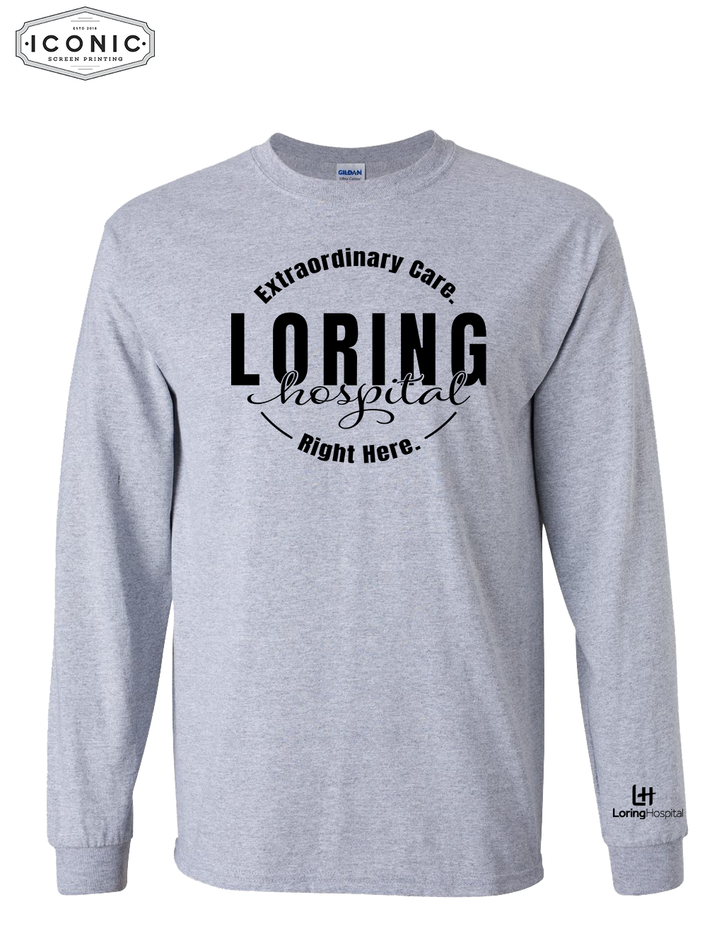 Loring Hospital Fundraiser Long Sleeve Tshirt