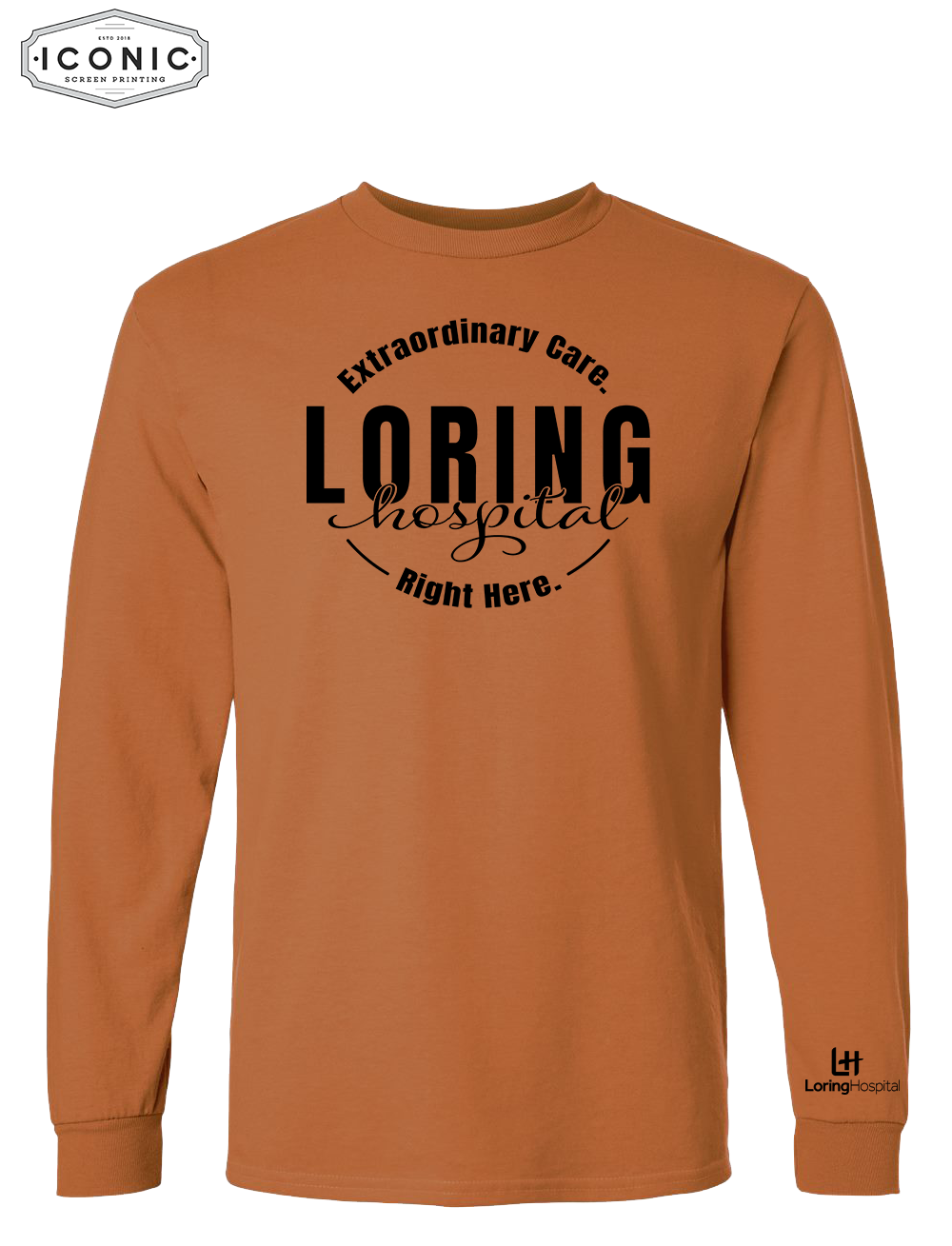 Loring Hospital Fundraiser Long Sleeve Tshirt