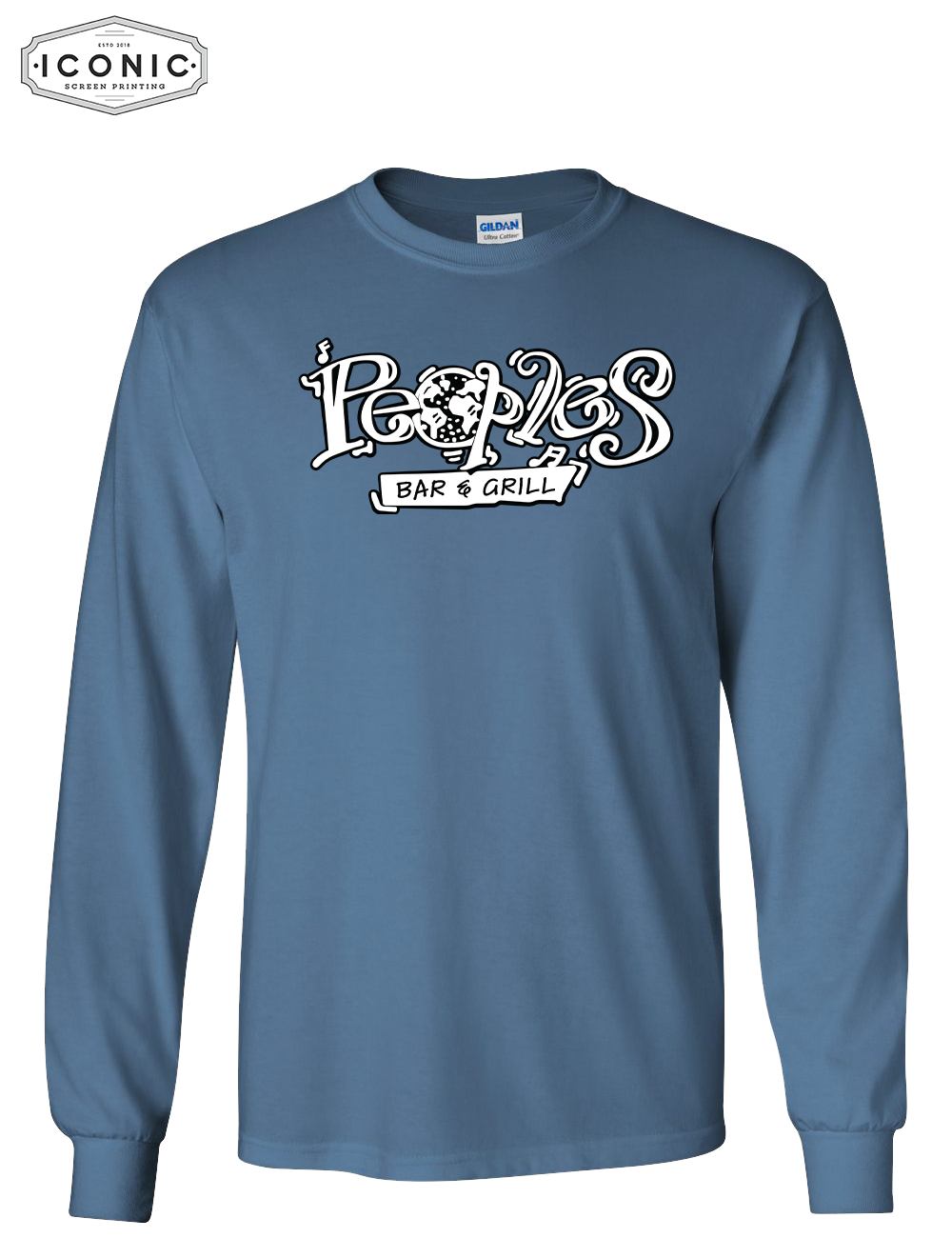 People's Bar & Grill Ultra Cotton Long Sleeve