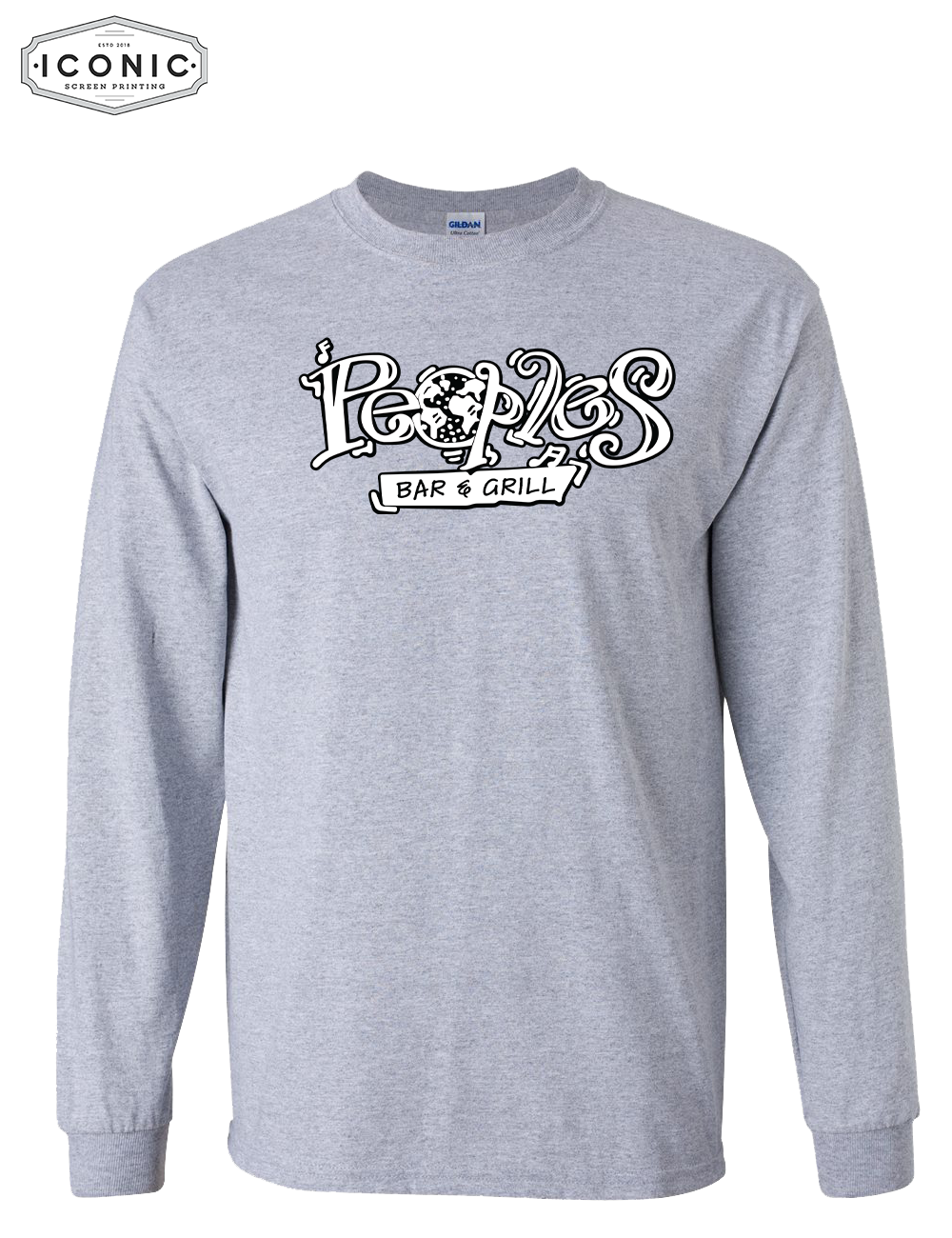 People's Bar & Grill Ultra Cotton Long Sleeve