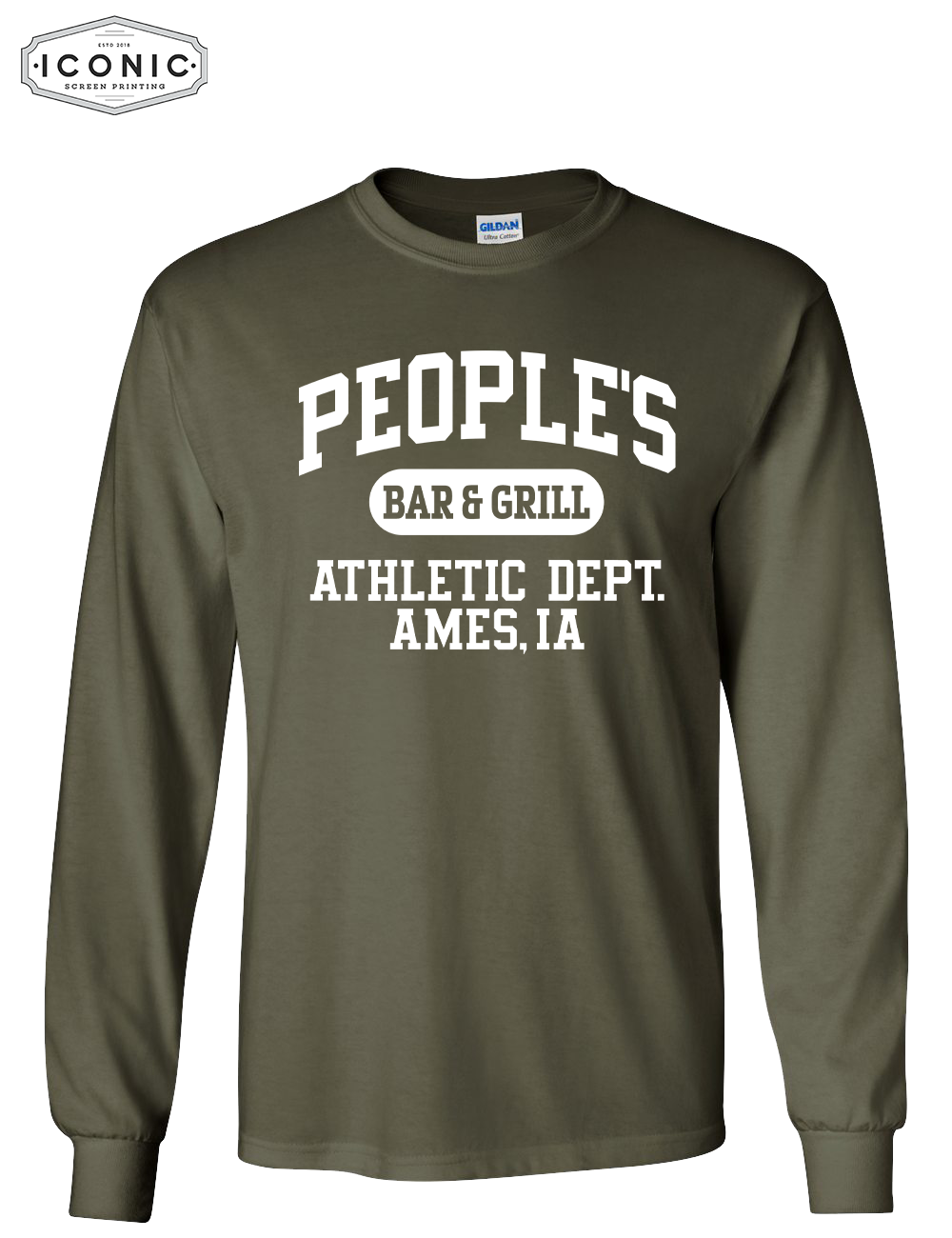 People's Athletic Dept. Ultra Cotton Long Sleeve