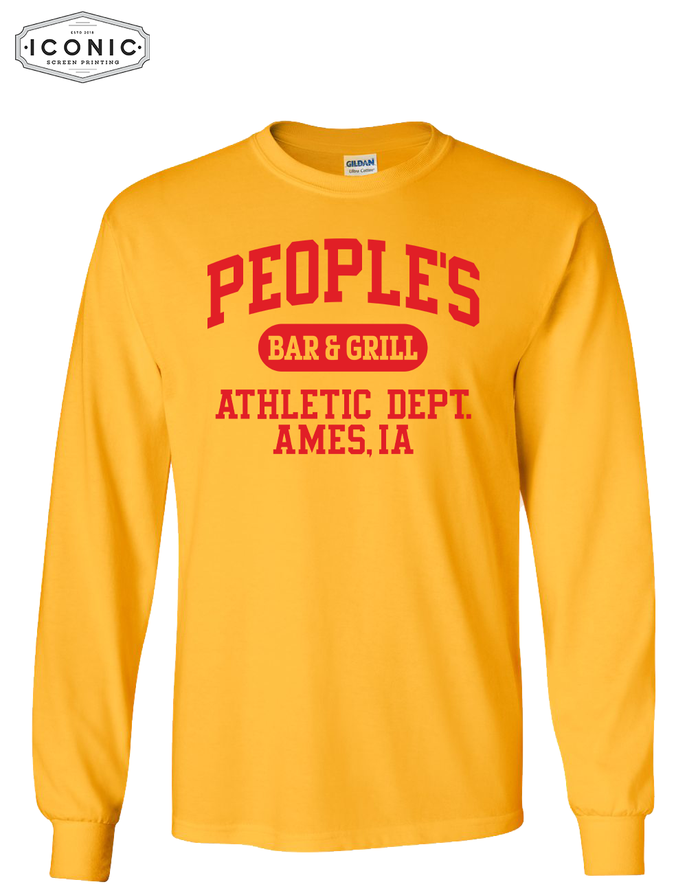 People's Athletic Dept. Ultra Cotton Long Sleeve