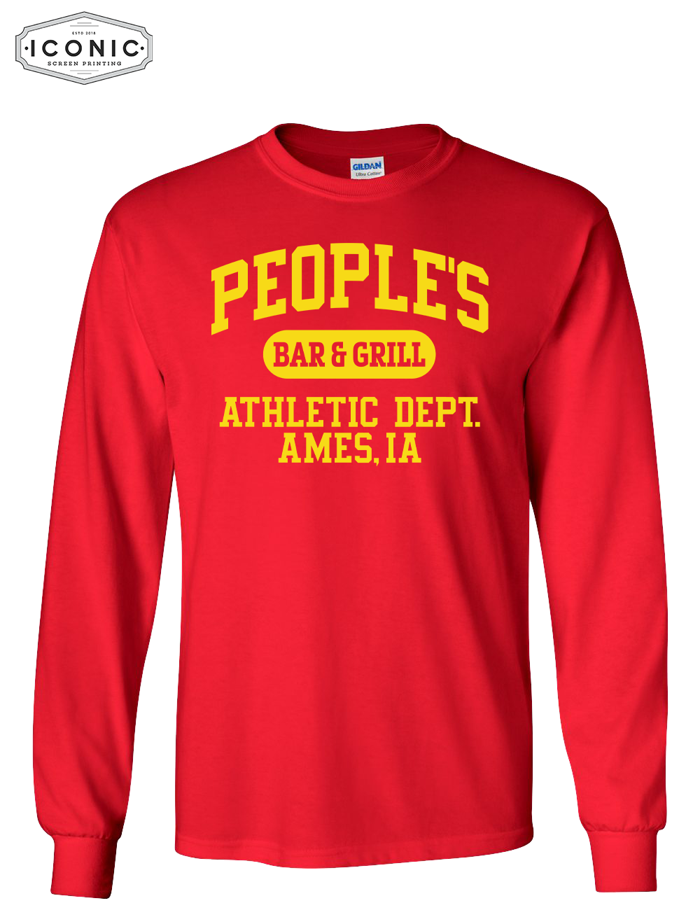 People's Athletic Dept. Ultra Cotton Long Sleeve