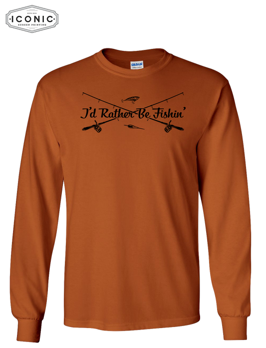 I'd Rather Be Fishin' - DryBlend T-shirt