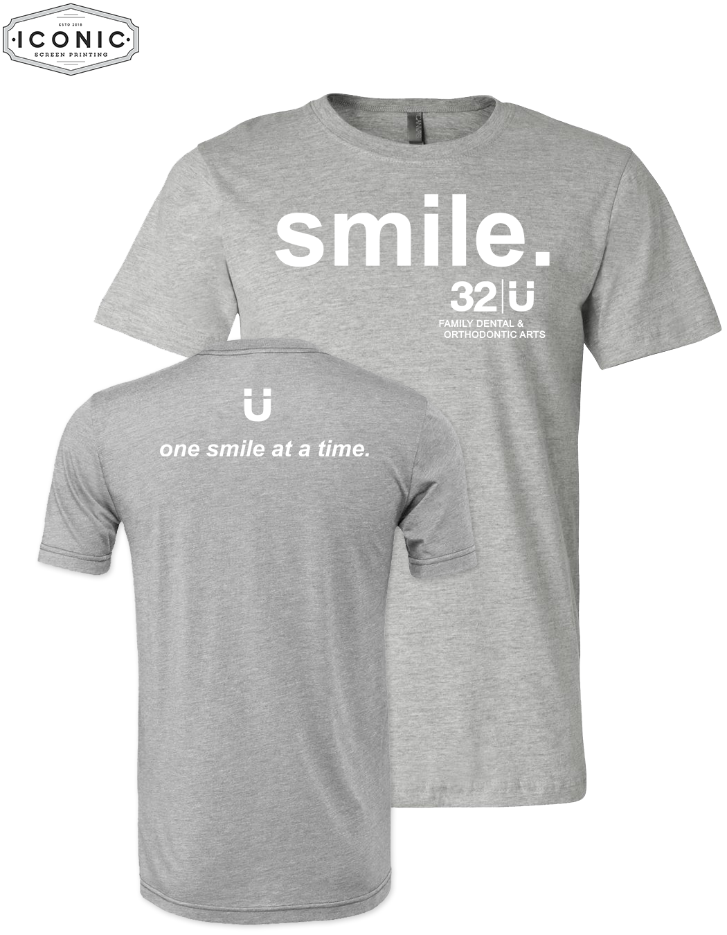 SMILE - D1 - Bella+Canvas-Unisex Jersey Tee