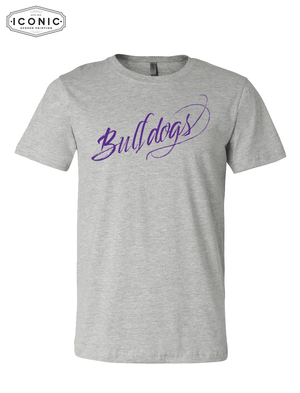 Bulldogs Script - CVC Unisex Jersey Tee