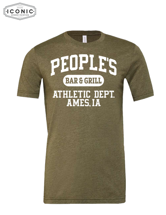 People's Athletic Dept. Unisex CVC Jersey Tee