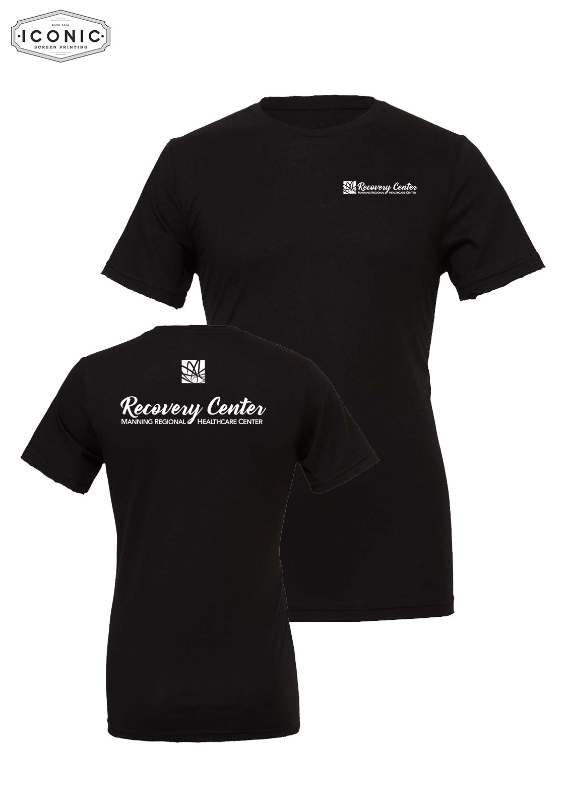 Manning Regional Healthcare - Unisex CVC Jersey Tee - print