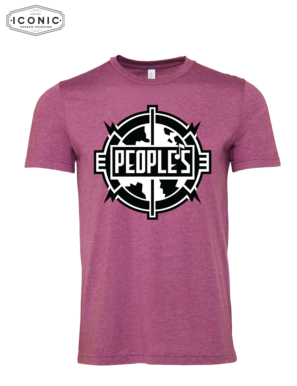 People's Productions Unisex CVC Jersey Tee
