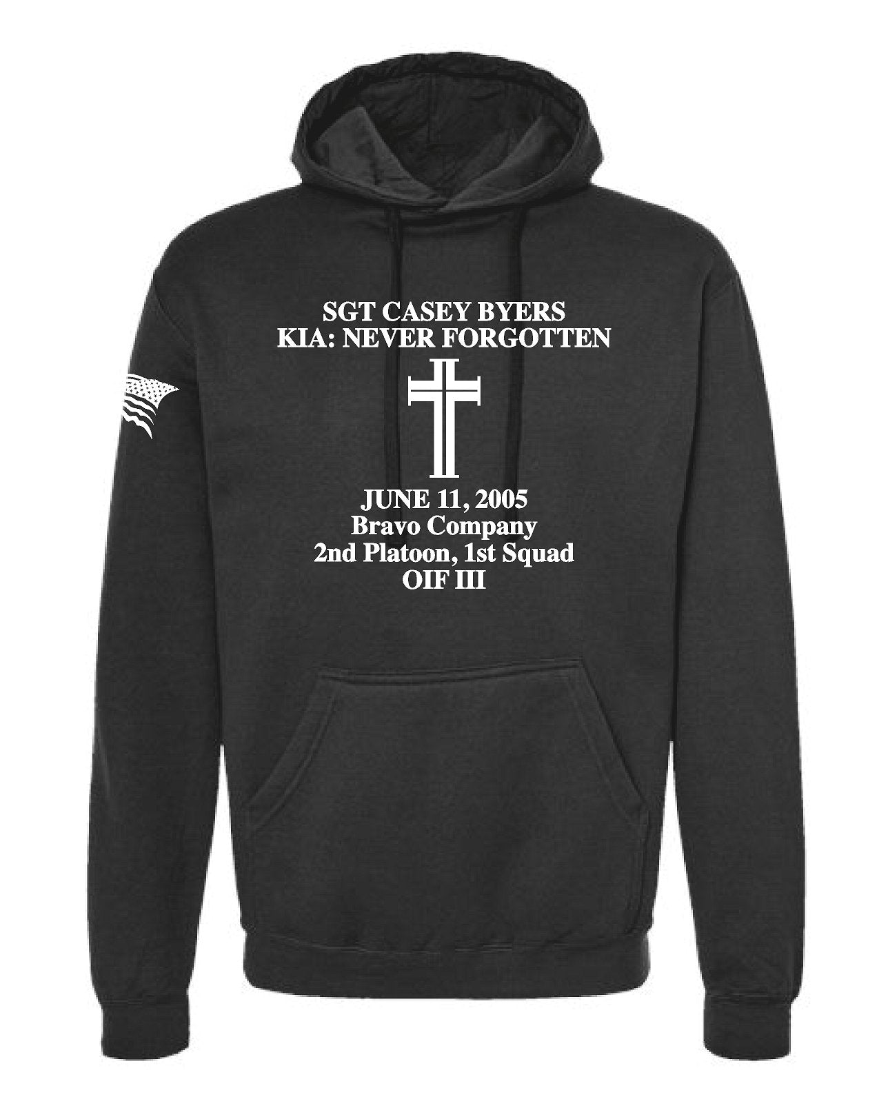 Remembering Casy Unisex Fleece Hooded Sweatshirt