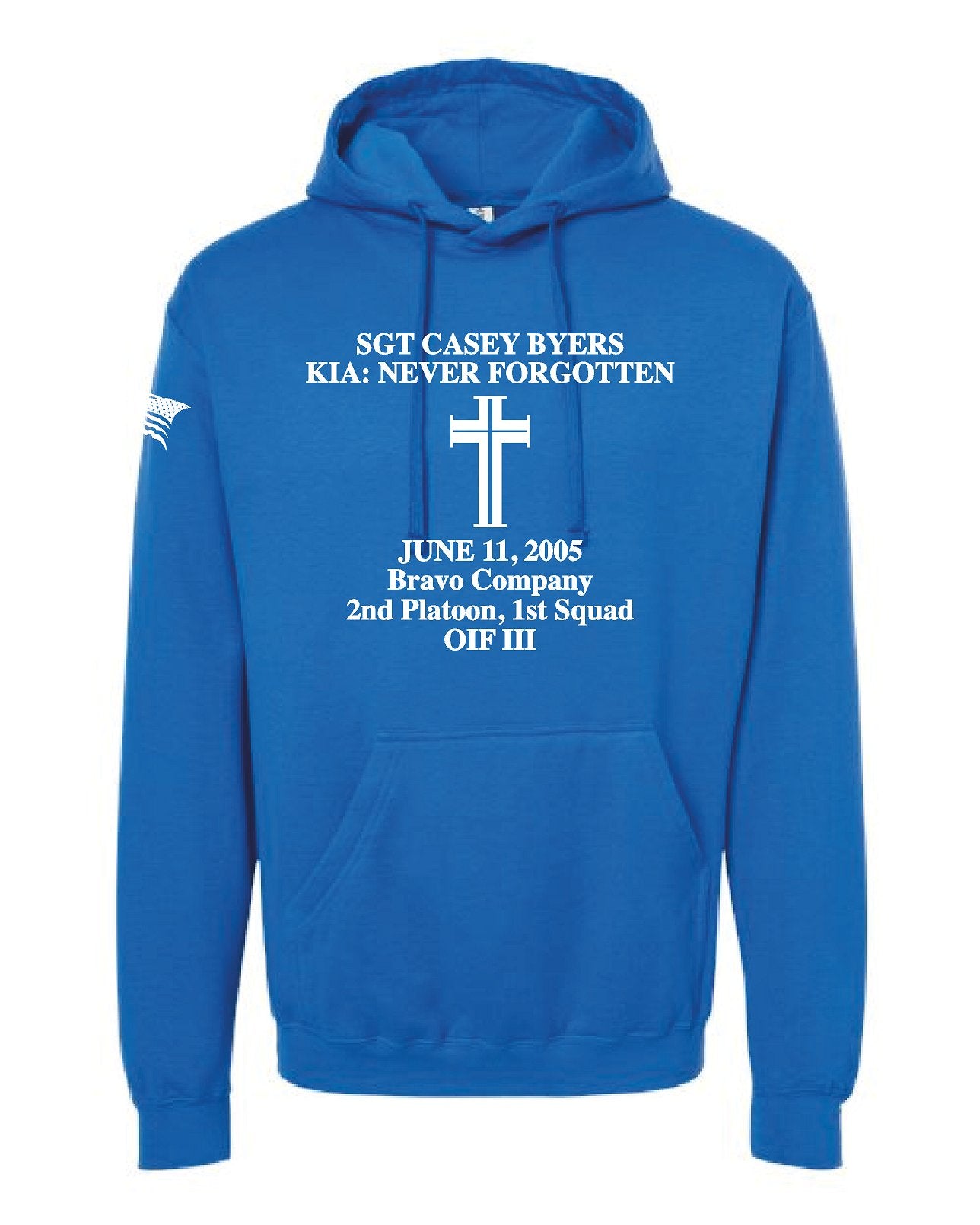 Remembering Casy Unisex Fleece Hooded Sweatshirt