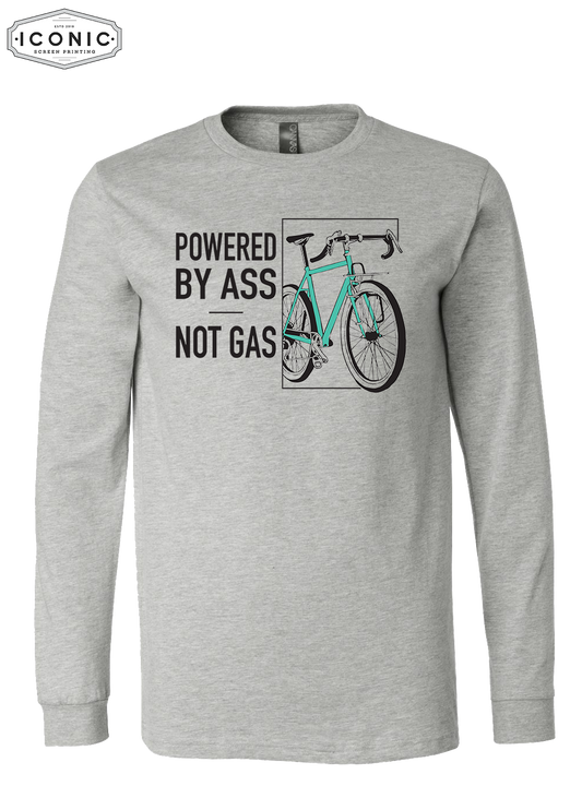 Powered By Ass - D1 - BELLA+CANVAS - Unisex Jersey Long Sleeve Tee
