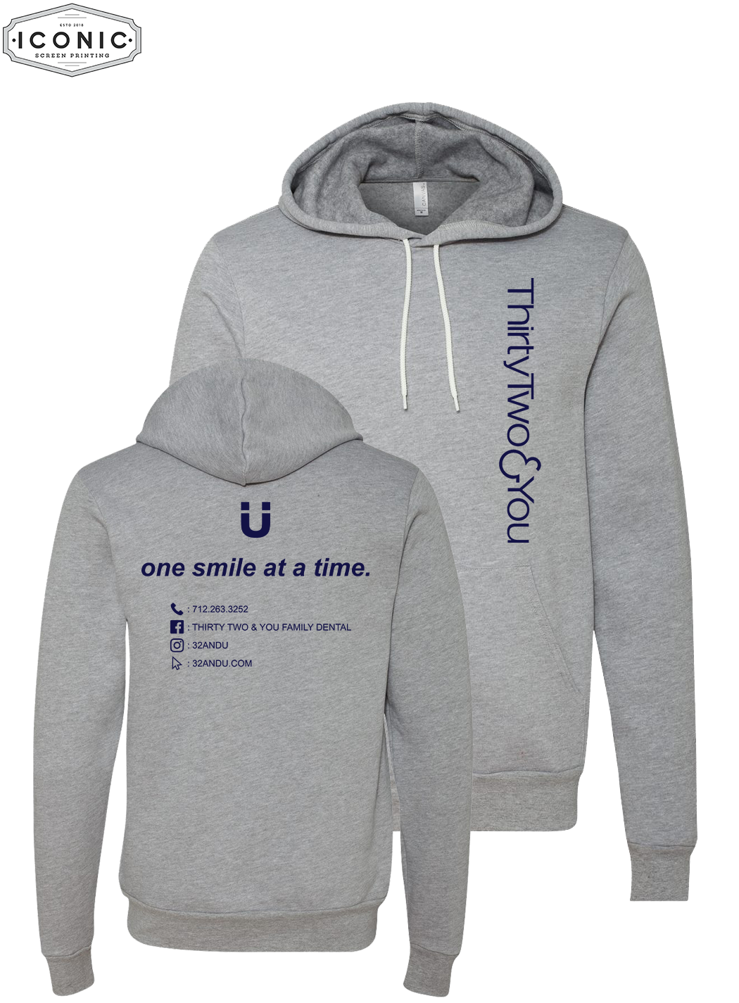 Thirty Two & You - D2 - Unisex Sponge Fleece Hoodie