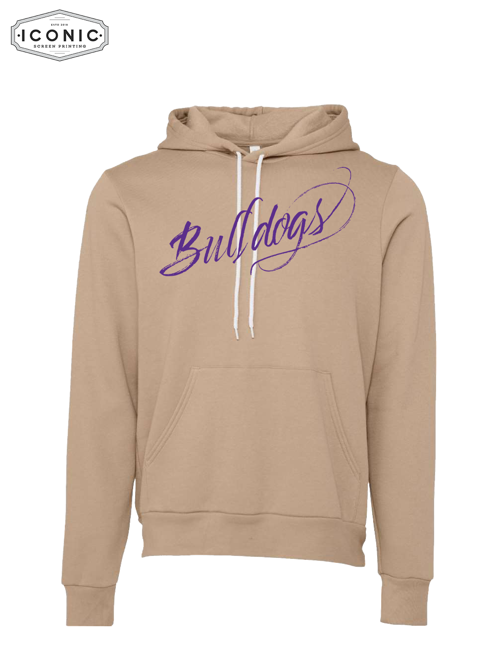Bulldogs Script - Sponge Fleece Hoodie