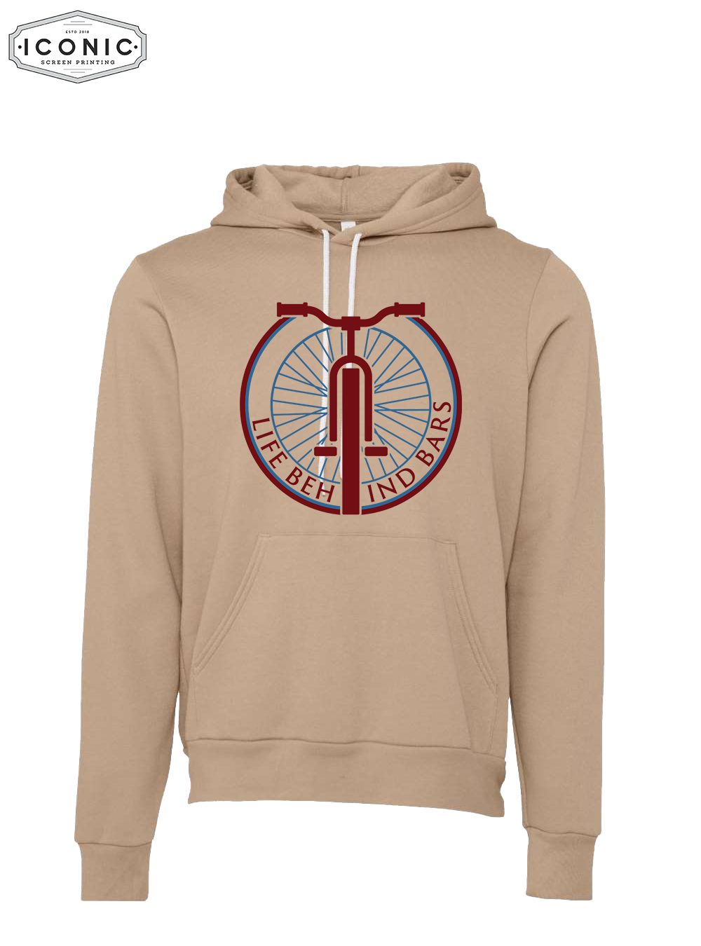Life Behind Bars - D4 - BELLA+CANVAS - Sponge Fleece Hoodie