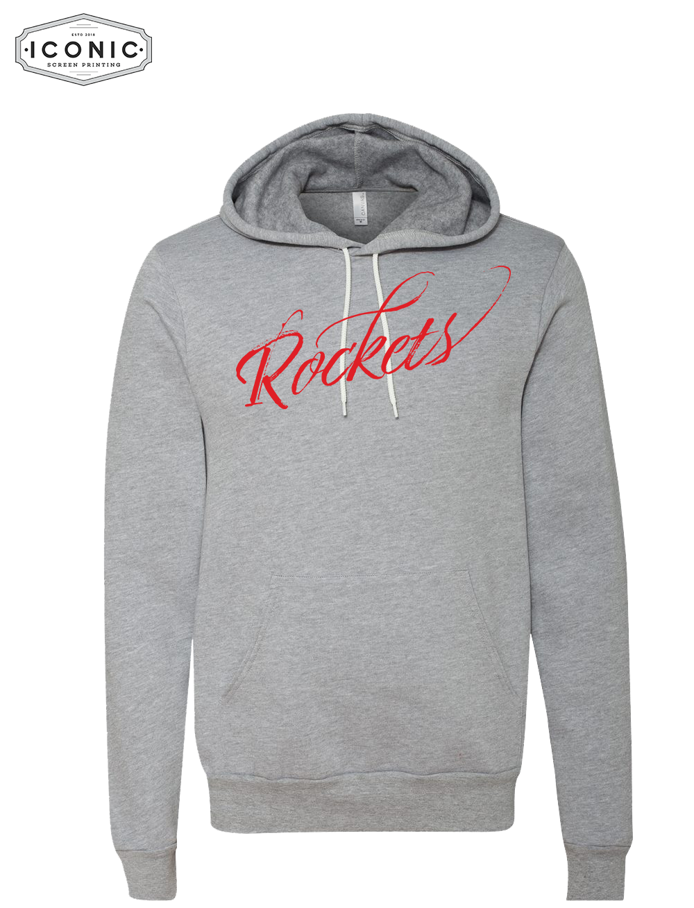 Rockets Script - Sponge Fleece Hoodie